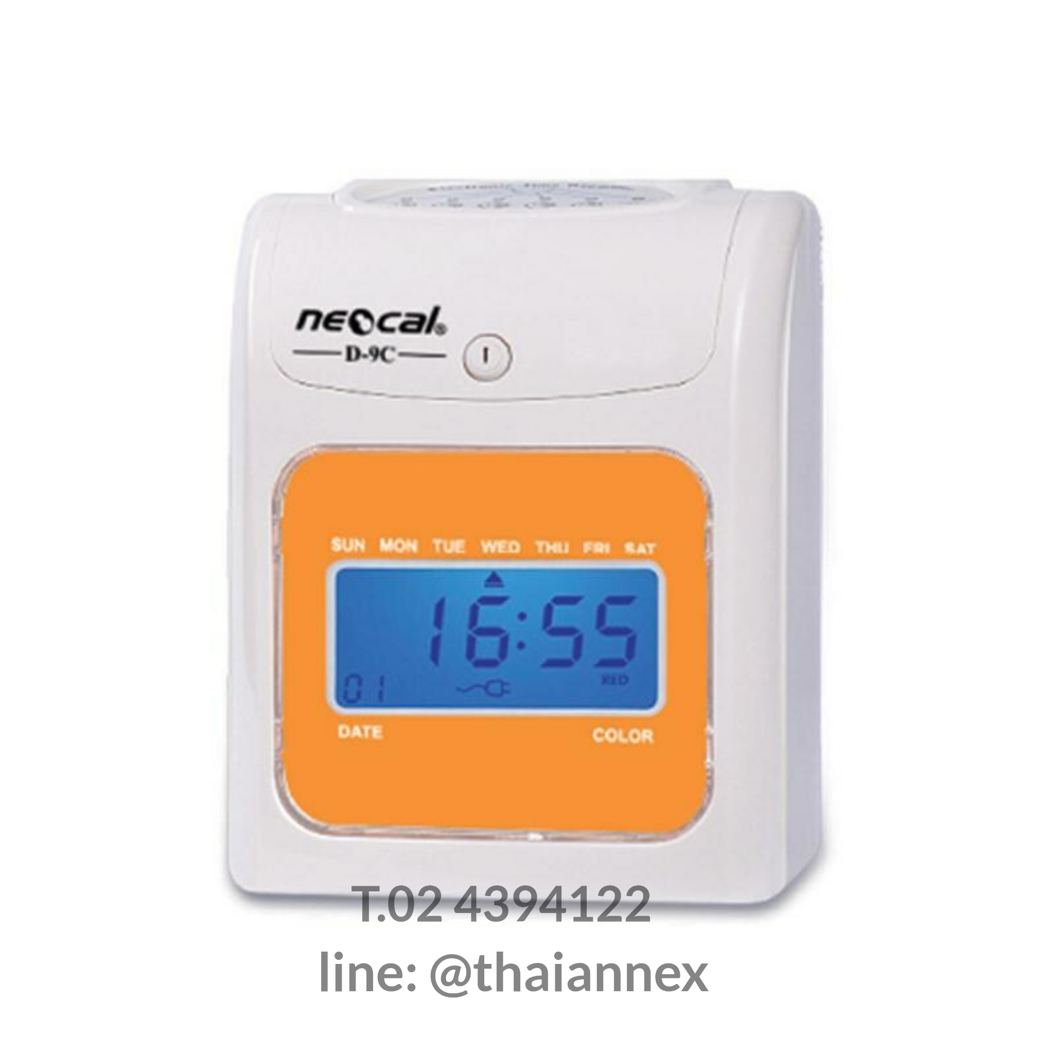 เครื่องตอกบัตร Neocal D-9C เครื่องตอกบัตร Neocal D-9C