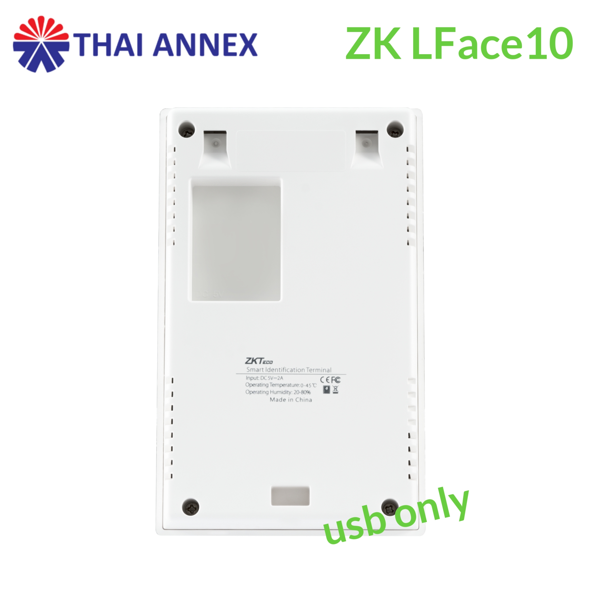 เครื่องสแกนใบหน้า ZK LFace 10 เครื่องสแกนใบหน้า ZK LFace 10