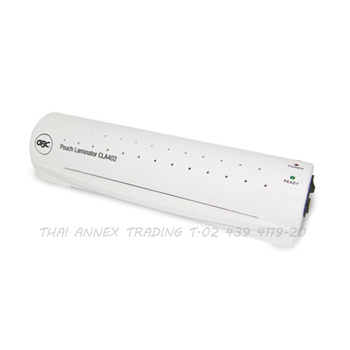 เครื่องเคลือบเอกสาร GBC CLA402 (A4 2 ลูกกลิ้ง) เครื่องเคลือบเอกสาร GBC CLA402 (A4 2 ลูกกลิ้ง)