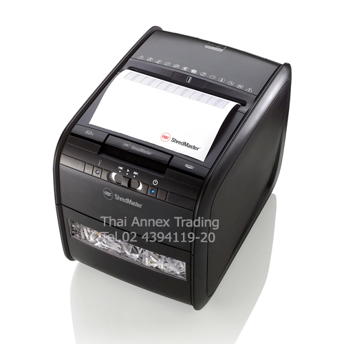 เครื่องทำลายเอกสารอัตโนมัติ GBC AUTO+60X เครื่องทำลายเอกสารอัตโนมัติ GBC AUTO+60X