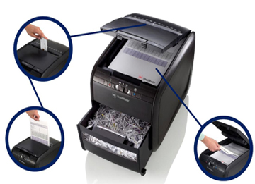 เครื่องทำลายเอกสารอัตโนมัติ GBC AUTO+60X เครื่องทำลายเอกสารอัตโนมัติ GBC AUTO+60X
