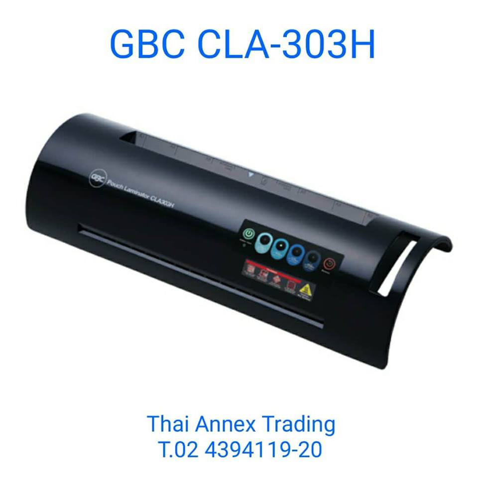 เครื่องเคลือบเอกสาร GBC CLA-303H (A3 4 ลูกกลิ้ง) เครื่องเคลือบเอกสาร GBC CLA-303H (A3 4 ลูกกลิ้ง)
