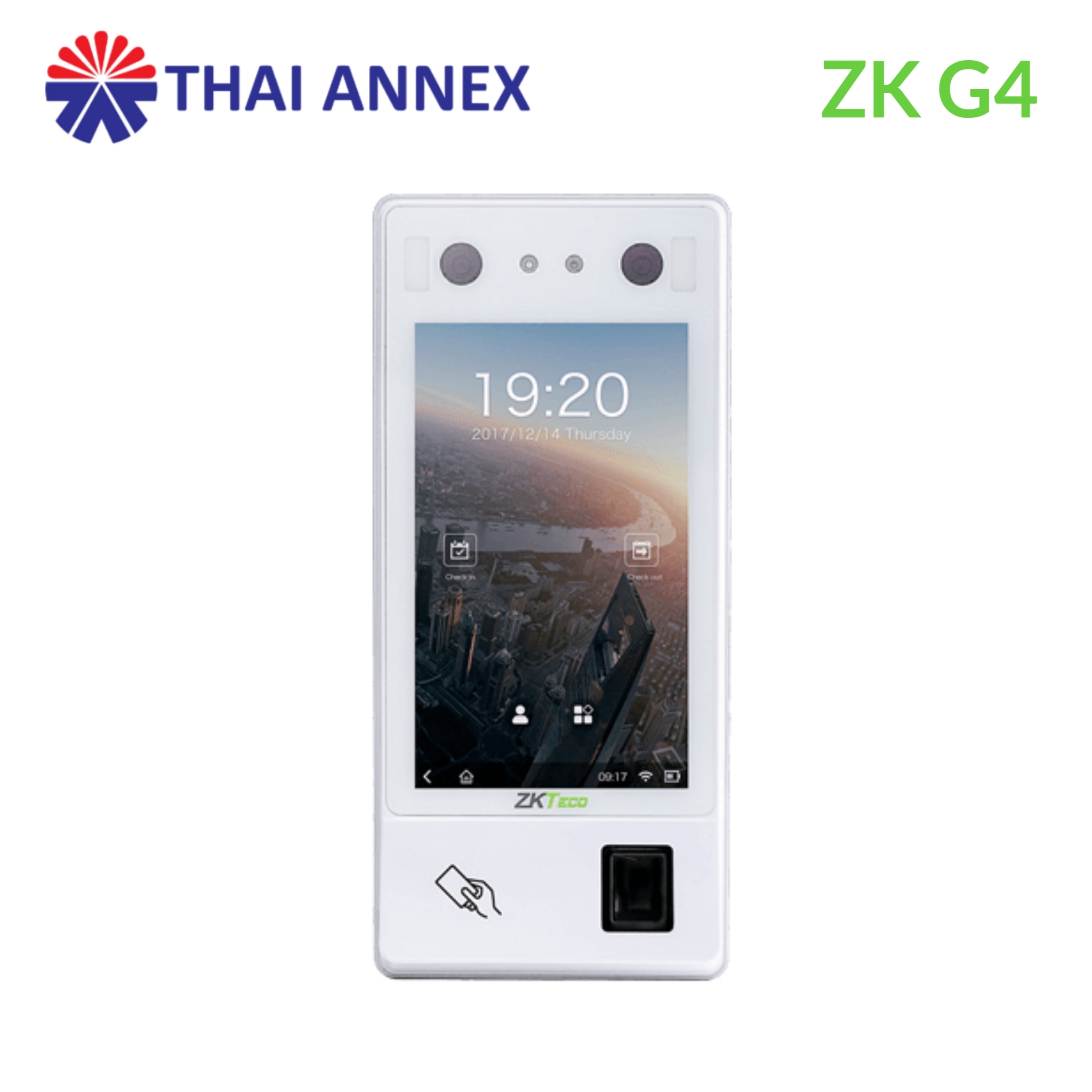เครื่องสแกนใบหน้า ZK G4 Touch Screen (Access Control) เครื่องสแกนใบหน้า ZK G4 Touch Screen (Access Control)