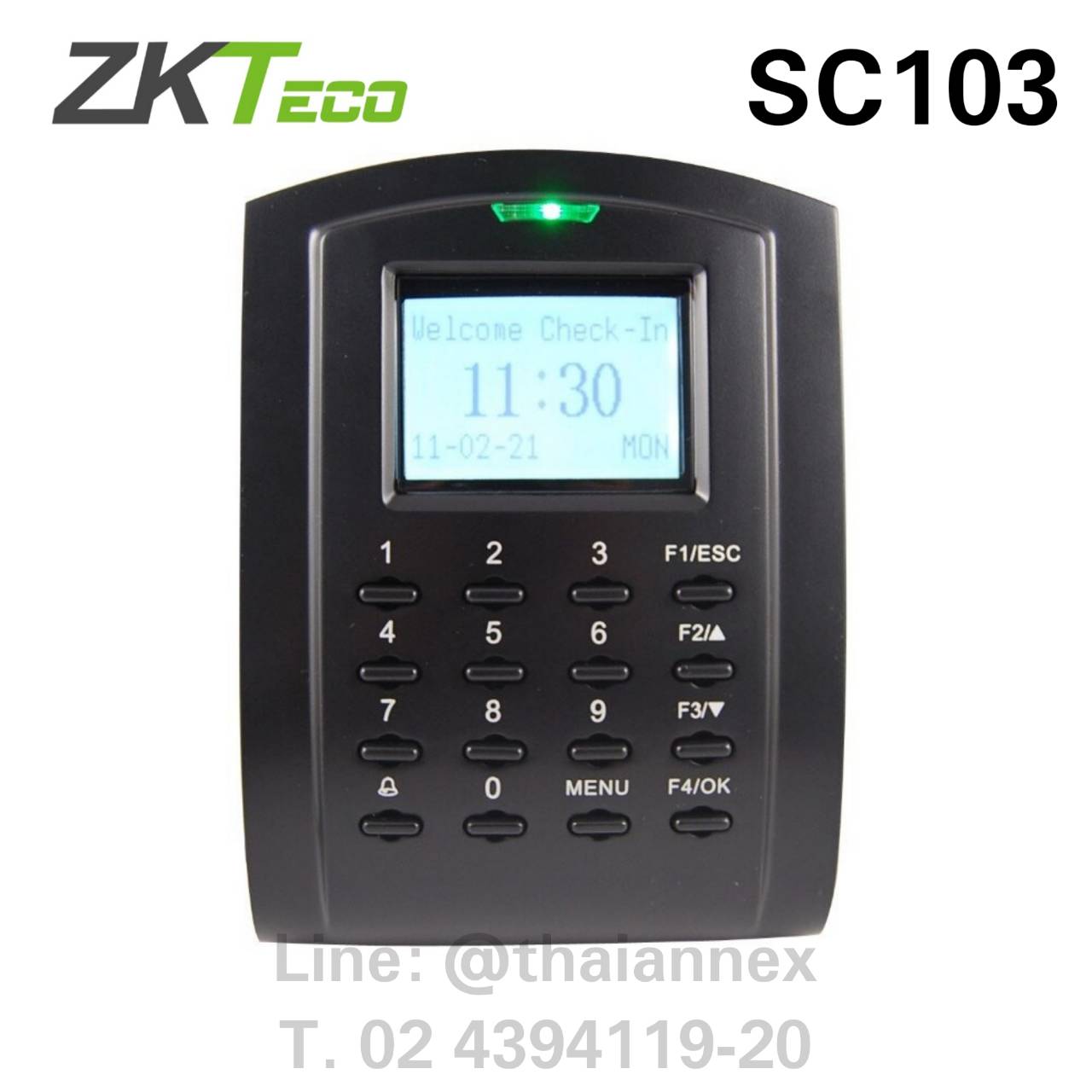 เครื่องทาบบัตร ZK SC103 (Access Control)