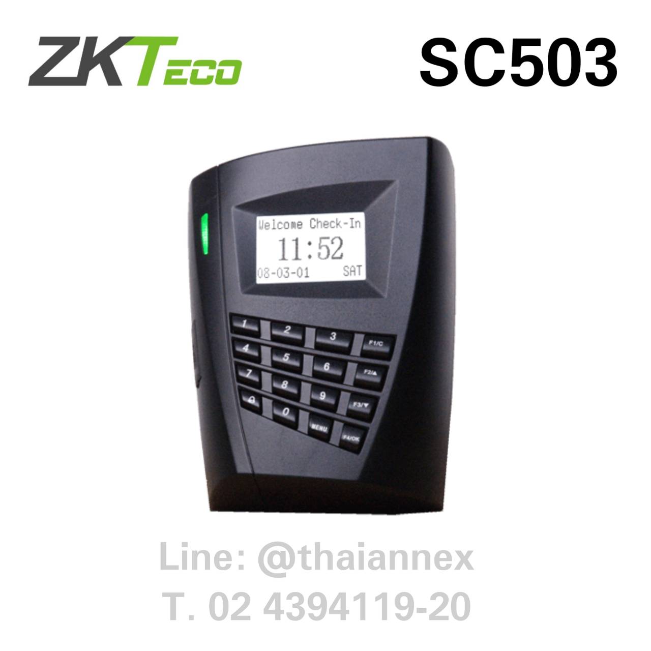 เครื่องทาบบัตร ZK SC503 (Access Control)