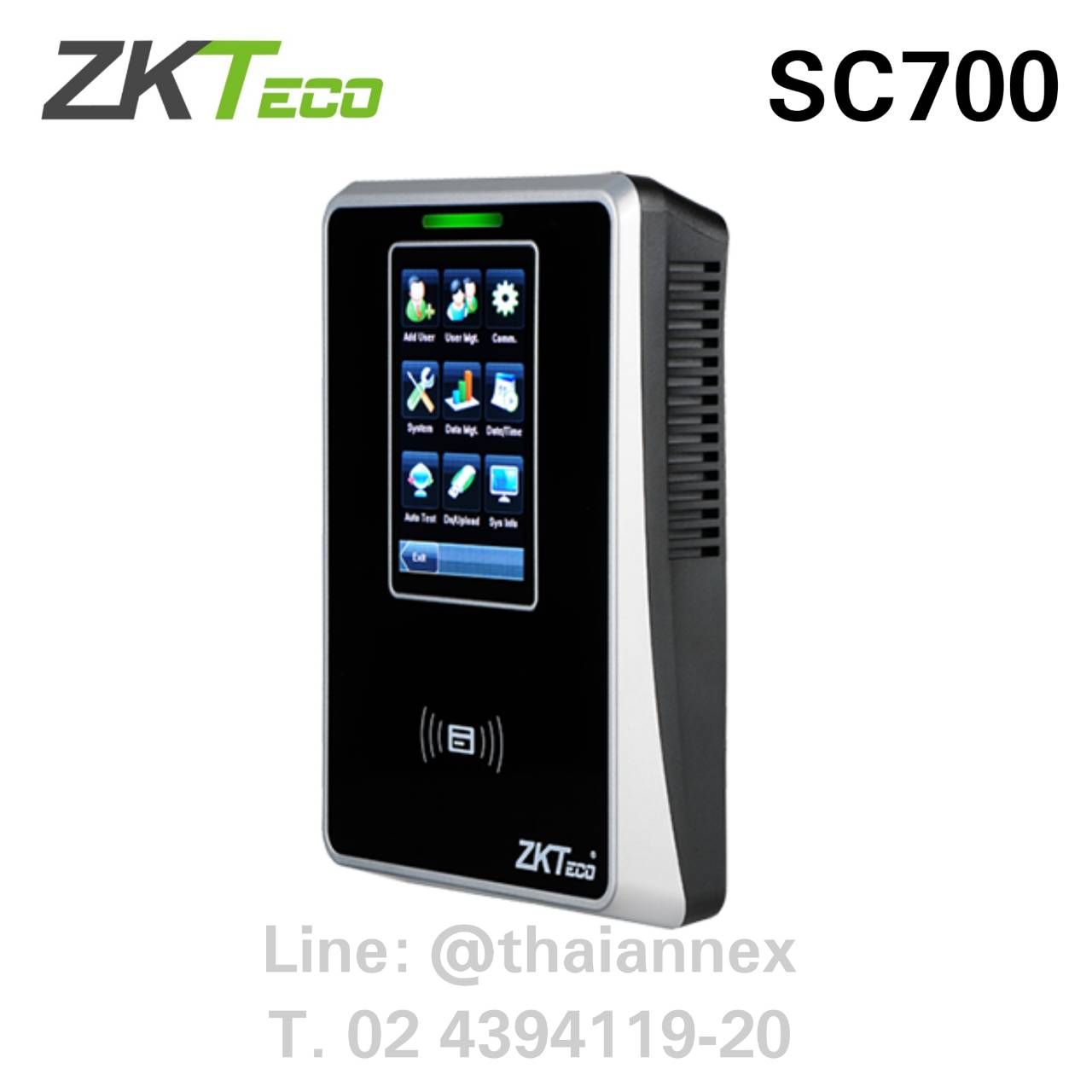 เครื่องทาบบัตร ZK SC700 Touch (Access Control)