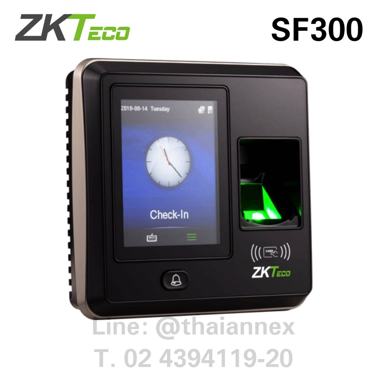 เครื่องสแกนลายนิ้วมือ ZK SF300 (Access Control)