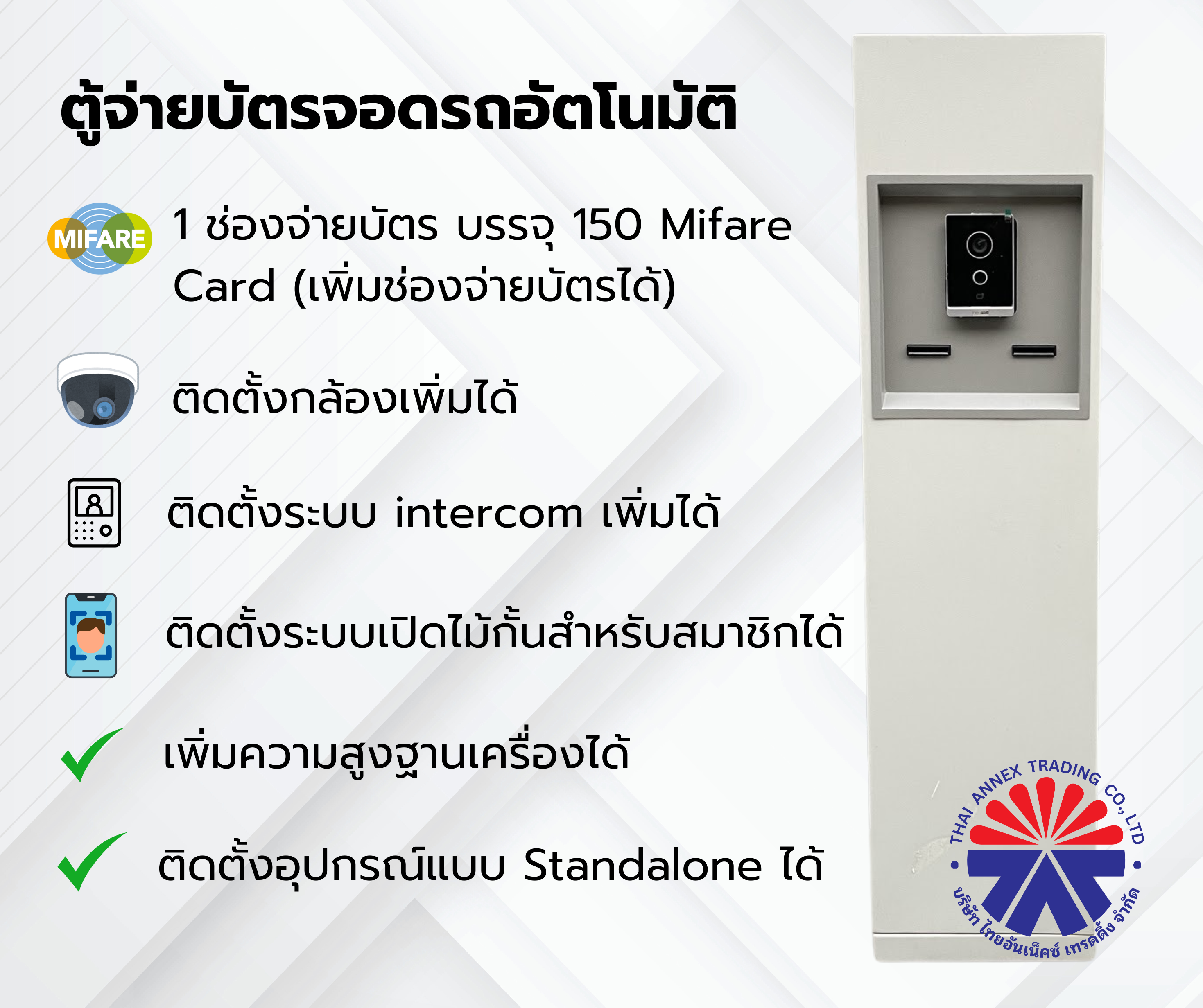 ตู้จ่ายบัตรจอดรถอัตโนมัติ